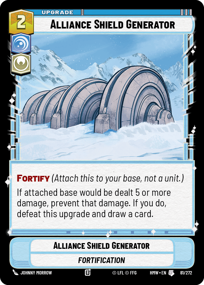 Alliance Shield Generator #081/272 from Homeworlds