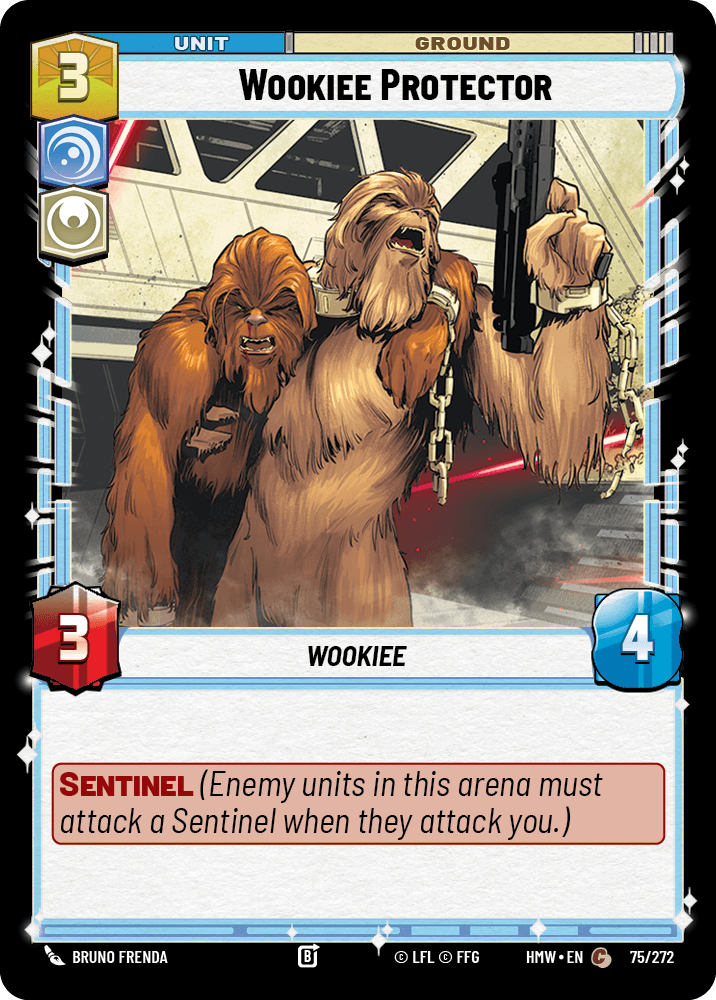 Wookiee Protector #075/272 from Homeworlds