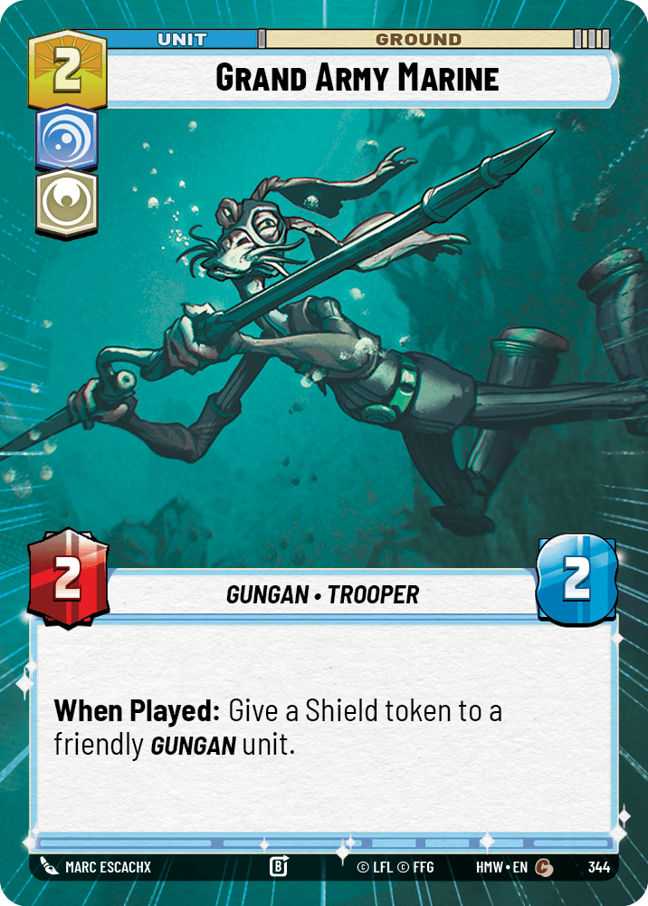 Grand Army Marine #344/272 from Homeworlds