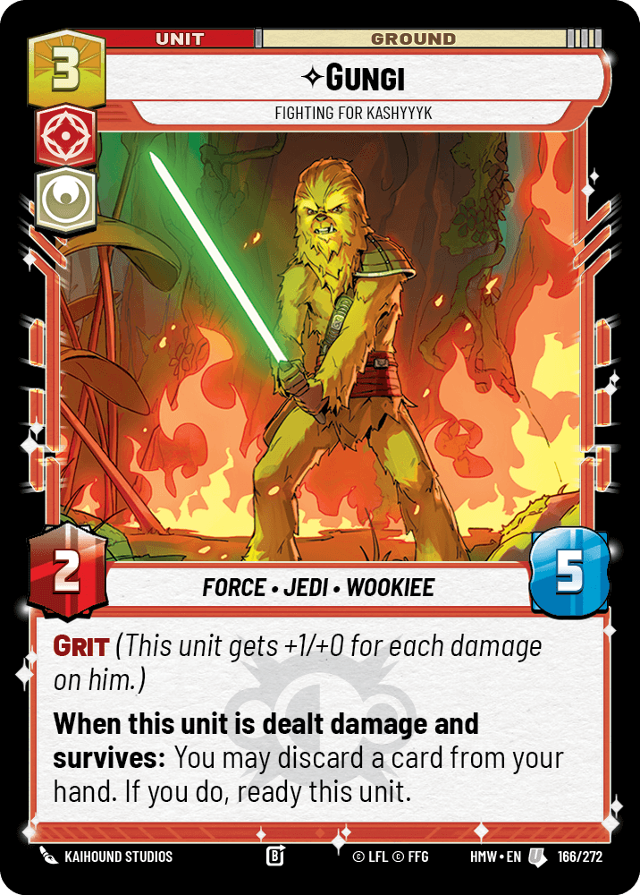 Gungi — Fighting for Kashyyyk #166/272 from Homeworlds