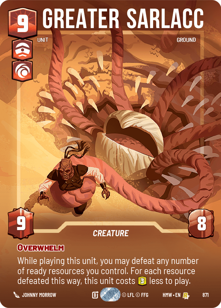 Greater Sarlacc #871/272 from Homeworlds