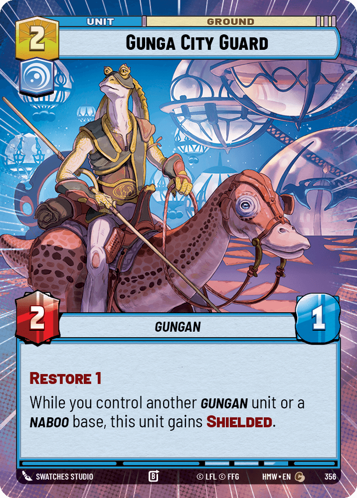 Gunga City Guard #356/272 from Homeworlds