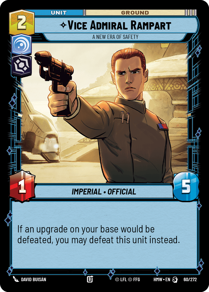Vice Admiral Rampart — A New Era of Safety #060/272 from Homeworlds