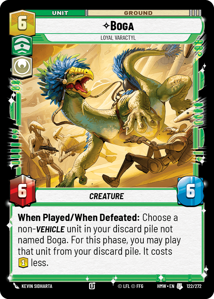 Boga — Loyal Varactyl #122/272 from Homeworlds