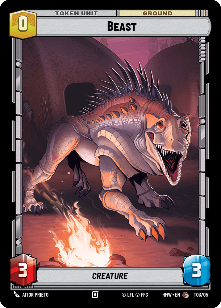 Beast #T03 from Homeworlds