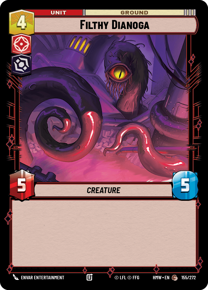 Filthy Dianoga #155/272 from Homeworlds