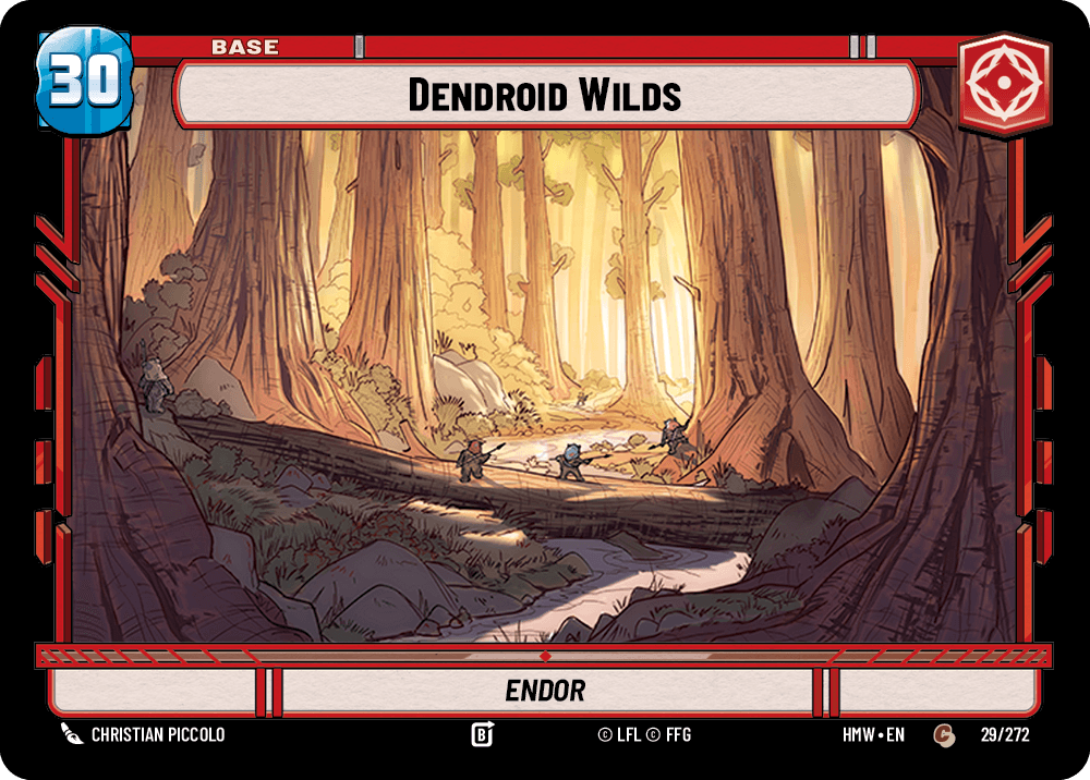 Dendroid Wilds — Endor #029/272 from Homeworlds