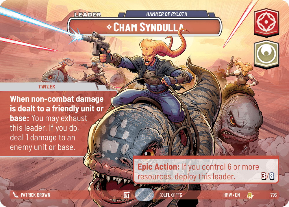Cham Syndulla — Hammer of Ryloth #795/272 from Homeworlds