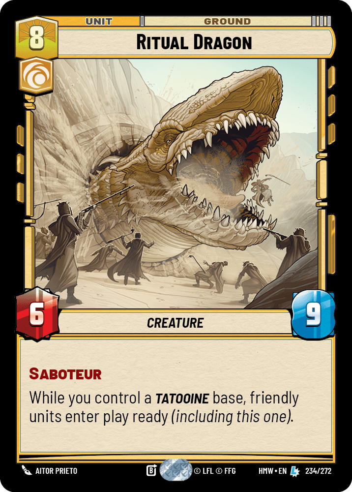 Ritual Dragon #234/272 from Homeworlds
