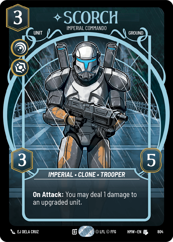 Scorch — Imperial Commando #804/272 from Homeworlds