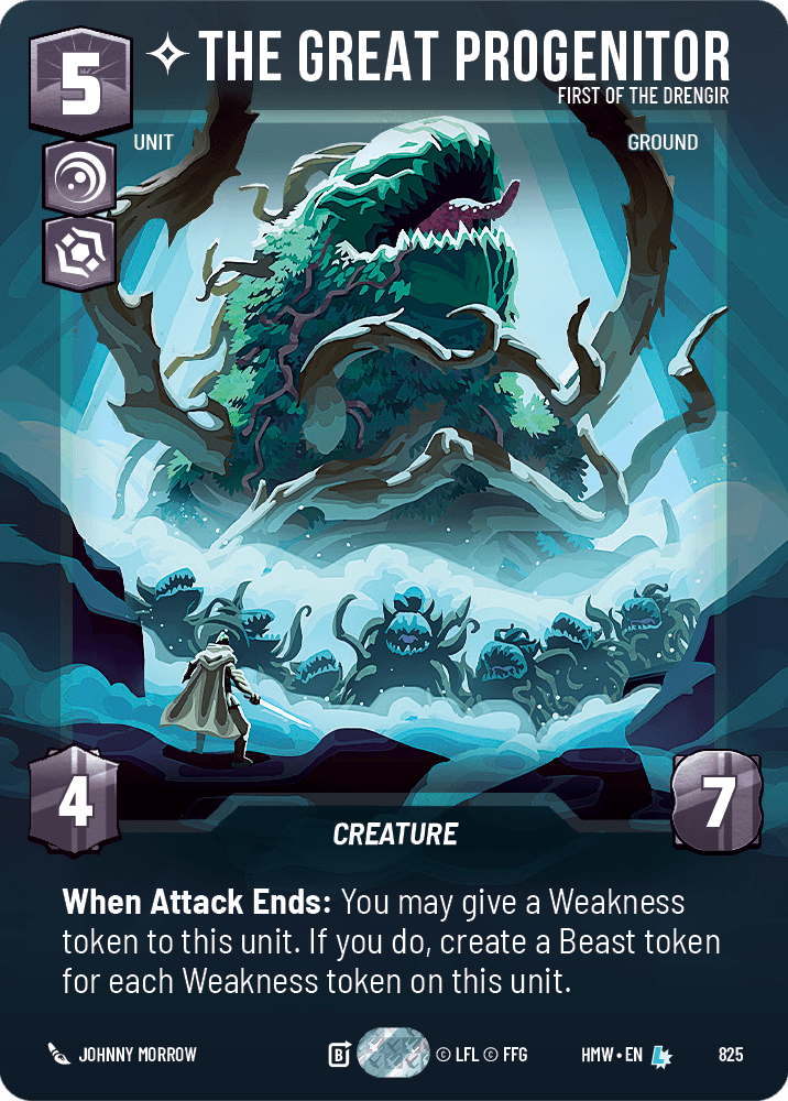The Great Progenitor — First of the Drengir #825/272 from Homeworlds