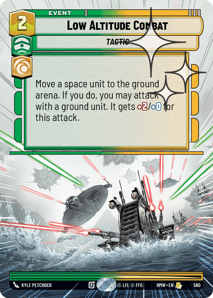 Low Altitude Combat #560/272 from Homeworlds