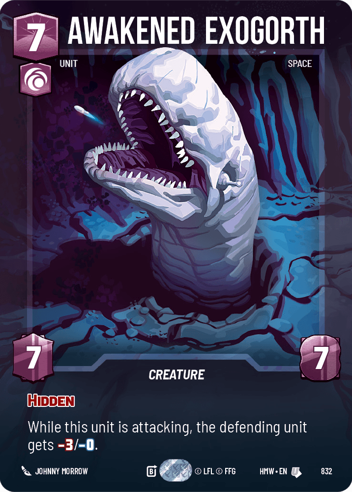 Awakened Exogorth #832/272 from Homeworlds