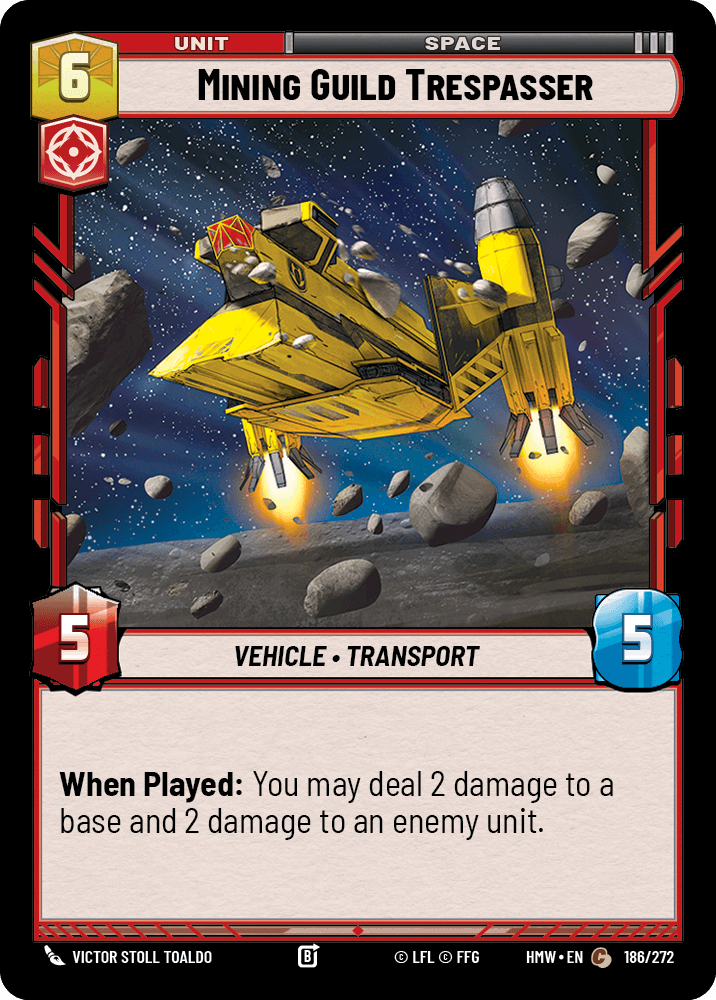 Mining Guild Trespasser #186/272 from Homeworlds