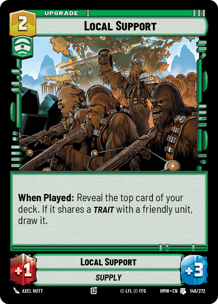 Local Support #148/272 from Homeworlds
