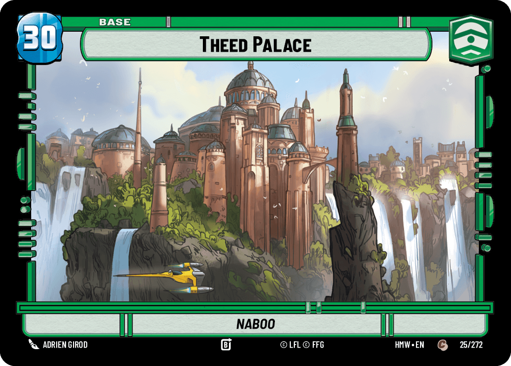 Theed Palace — Naboo #025/272 from Homeworlds