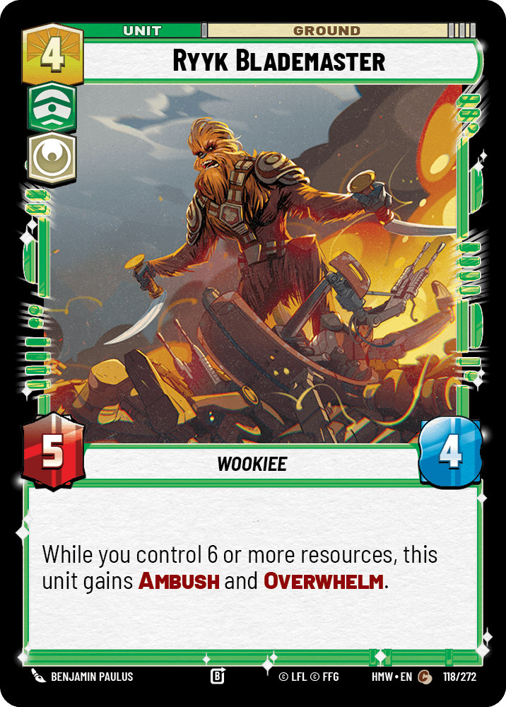Ryyk Blademaster #118/272 from Homeworlds