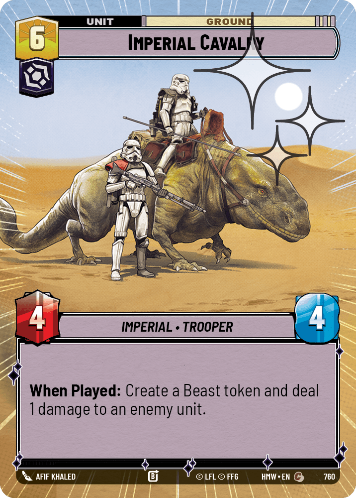 Imperial Cavalry #760/272 from Homeworlds