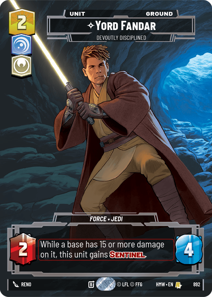 Yord Fandar — Devoutly Disciplined #892/272 from Homeworlds