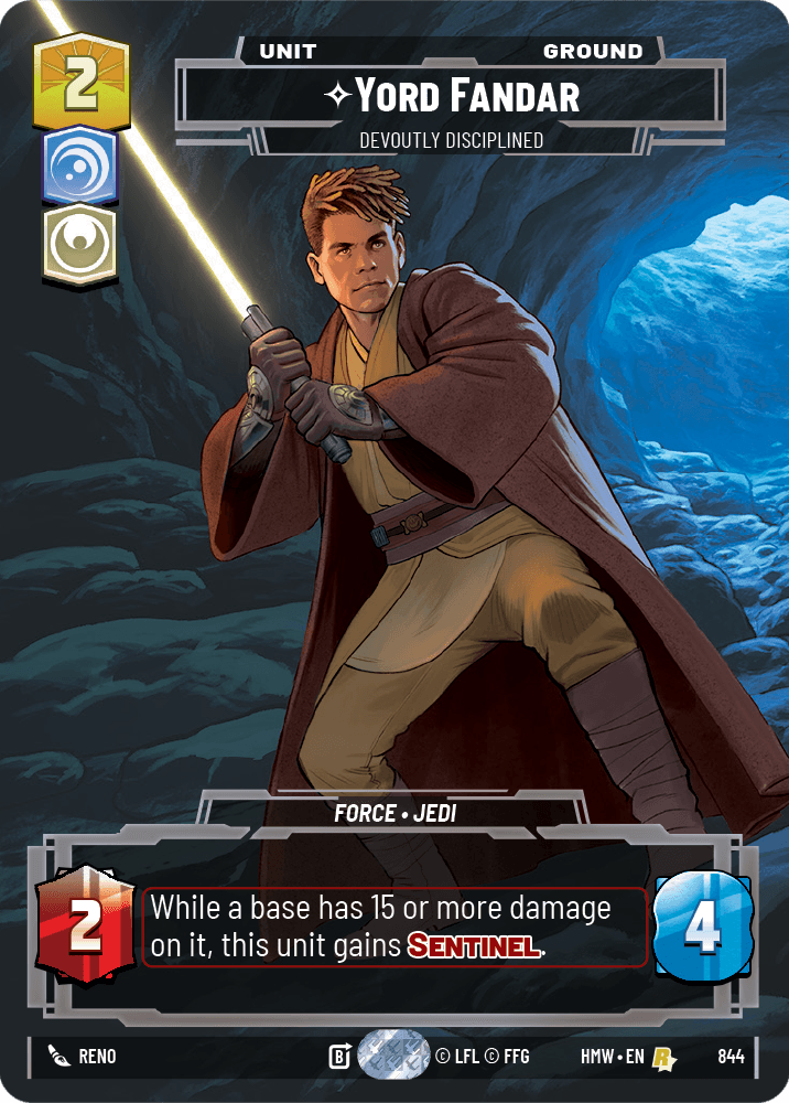 Yord Fandar — Devoutly Disciplined #844/272 from Homeworlds