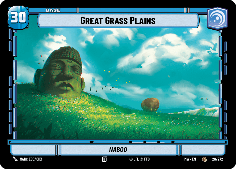 Great Grass Plains — Naboo #020/272 from Homeworlds