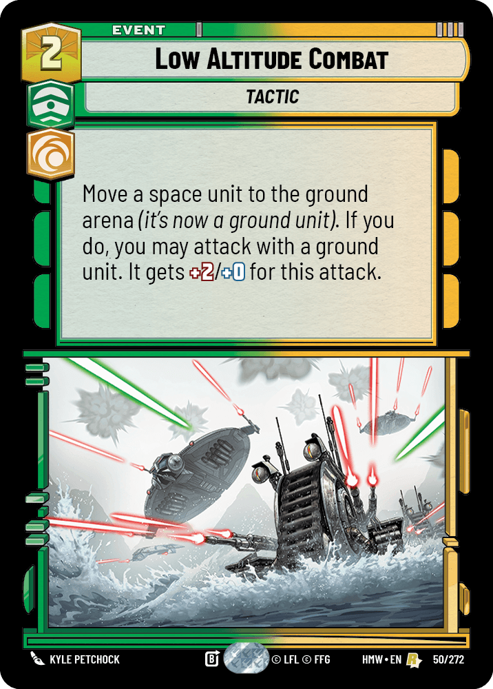Low Altitude Combat #050/272 from Homeworlds