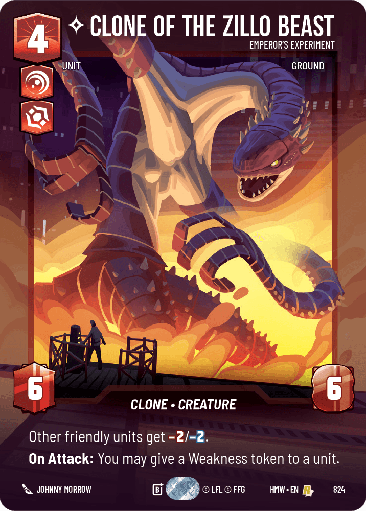 Clone of the Zillo Beast — Emperor's Experiment #824/272 from Homeworlds