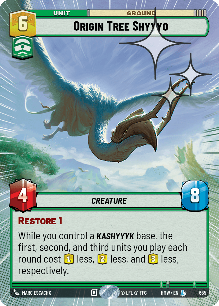 Origin Tree Shyyyo #655/272 from Homeworlds