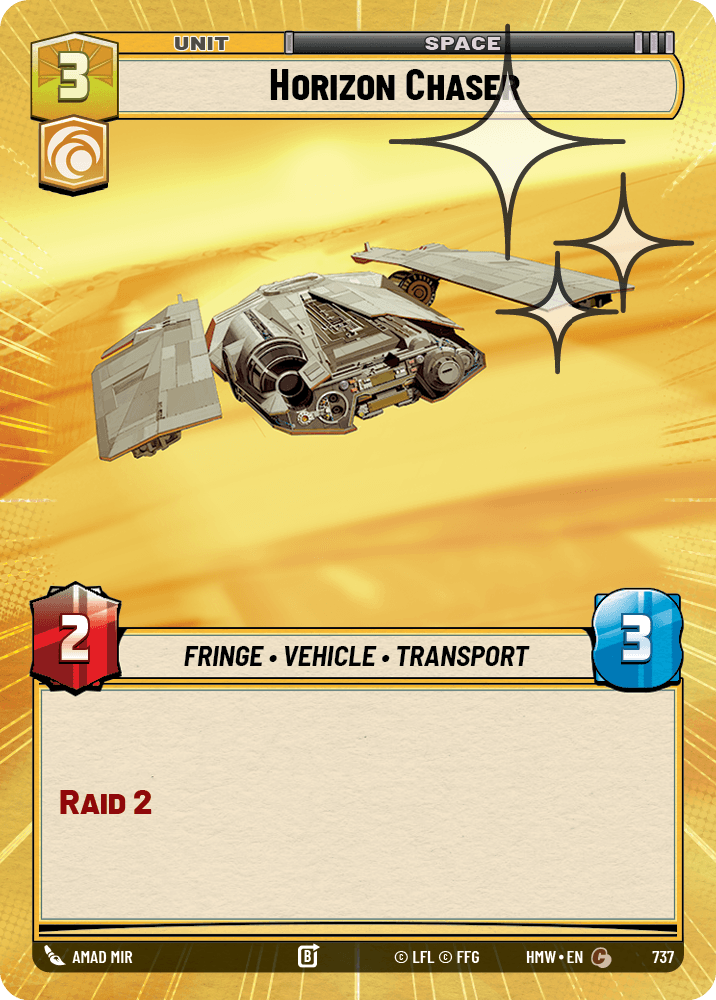Horizon Chaser #737/272 from Homeworlds