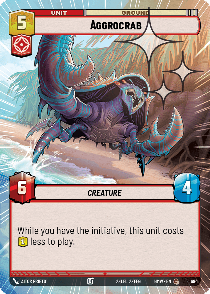 Aggrocrab #694/272 from Homeworlds