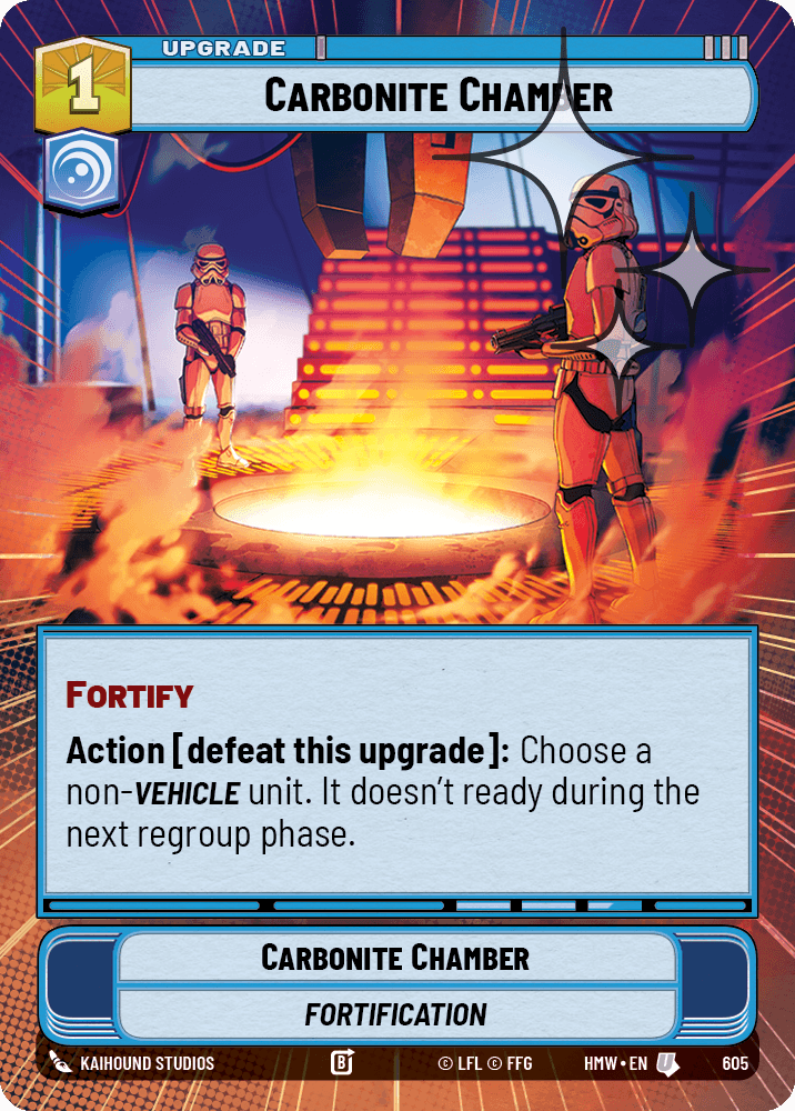 Carbonite Chamber #605/272 from Homeworlds