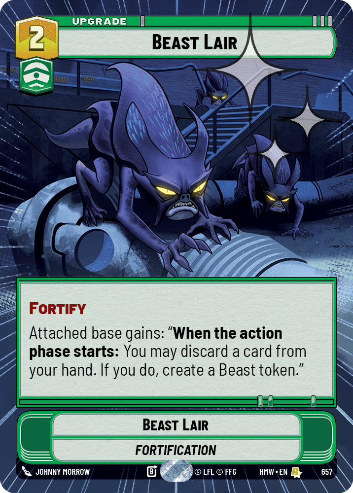 Beast Lair #657/272 from Homeworlds