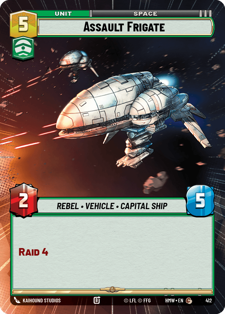 Assault Frigate #412/272 from Homeworlds