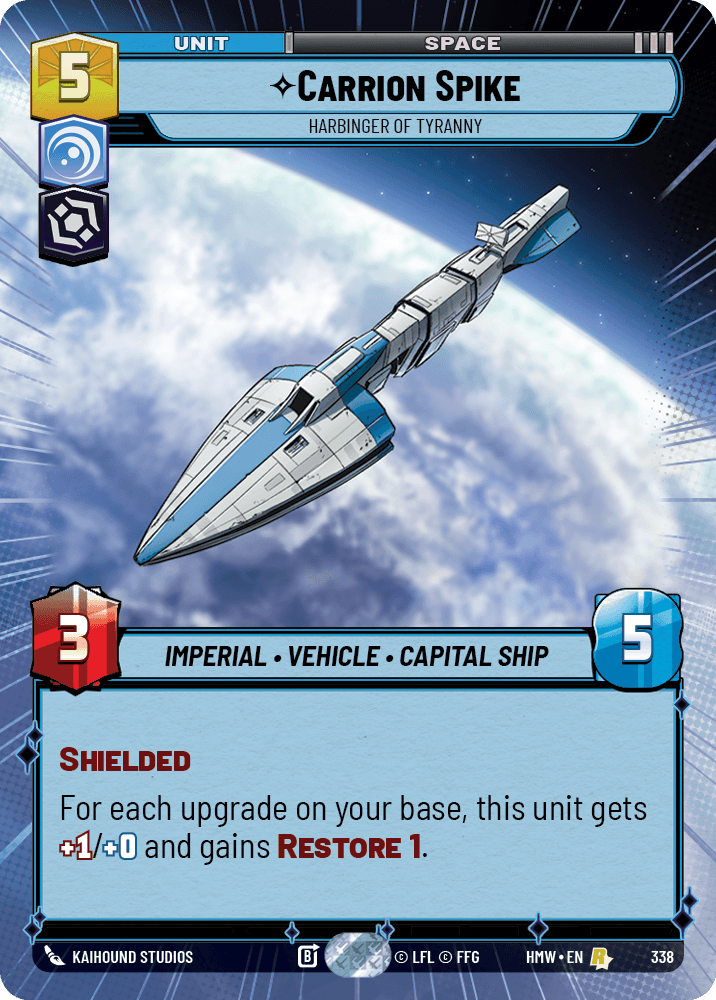 Carrion Spike — Harbinger of Tyranny #338/272 from Homeworlds