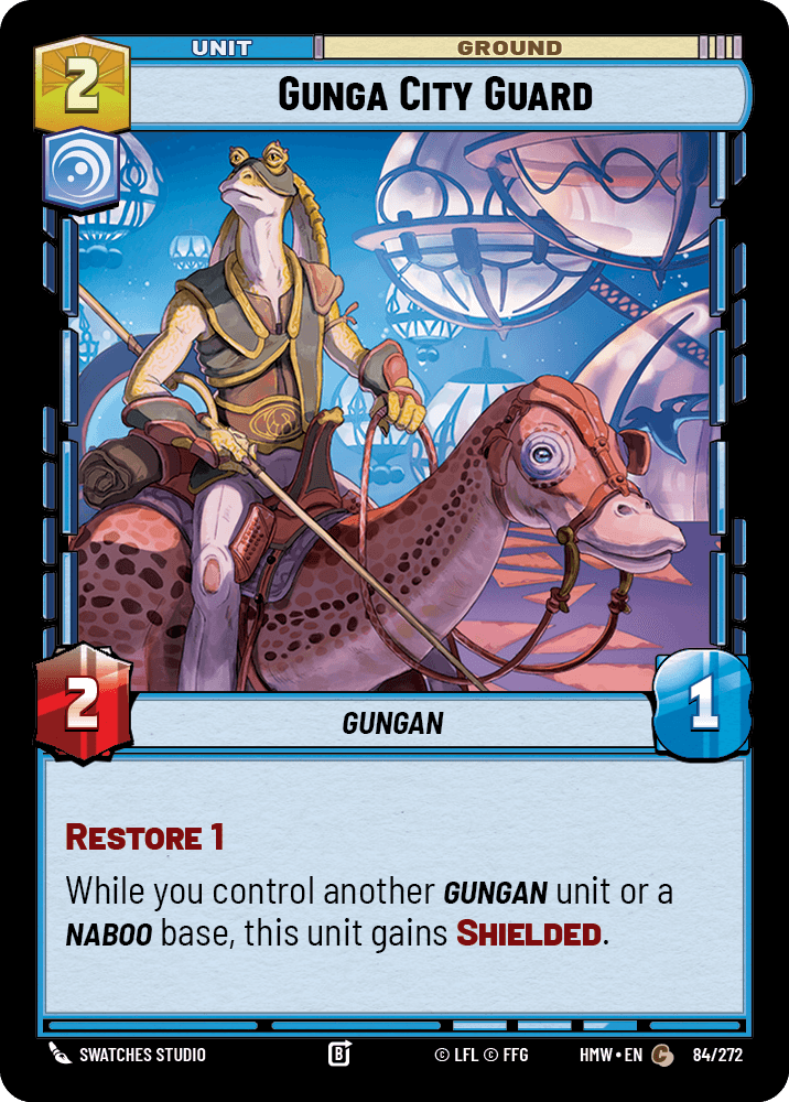 Gunga City Guard #084/272 from Homeworlds