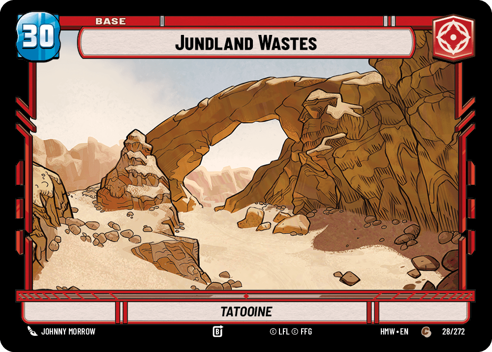 Jundland Wastes — Tatooine #028/272 from Homeworlds