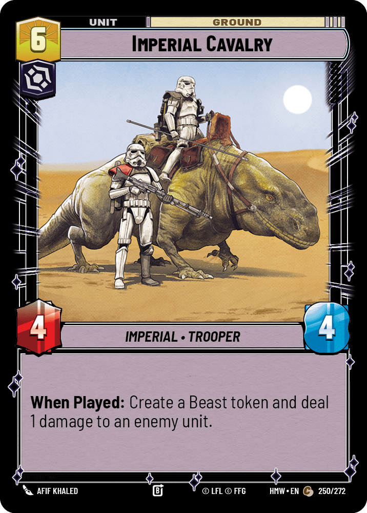 Imperial Cavalry #250/272 from Homeworlds