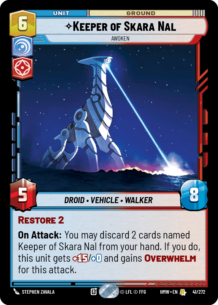 Keeper of Skara Nal — Awoken #041/272 from Homeworlds