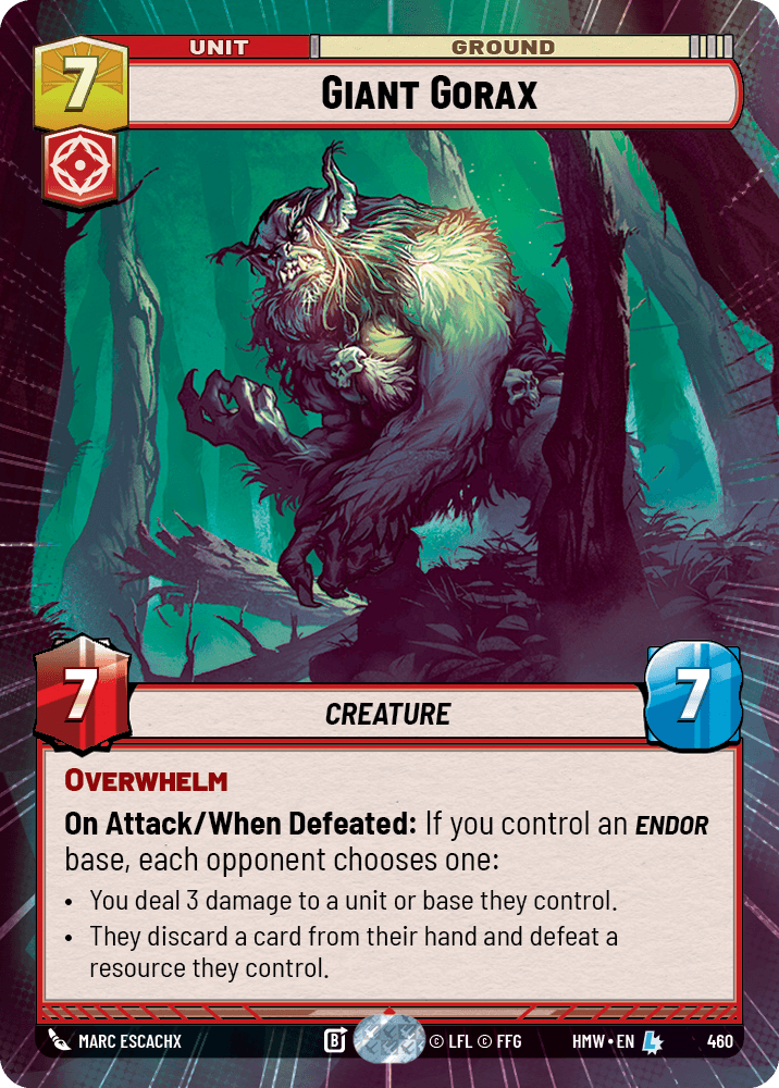 Giant Gorax #460/272 from Homeworlds