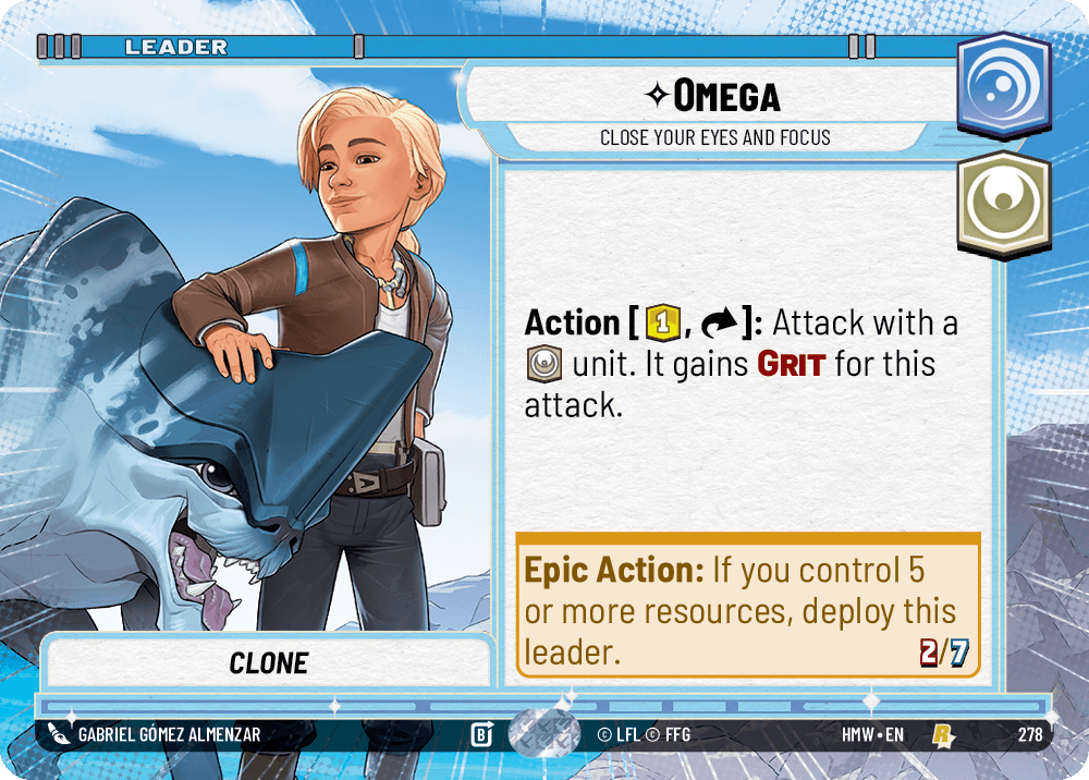 Omega — Close Your Eyes and Focus #278/272 from Homeworlds