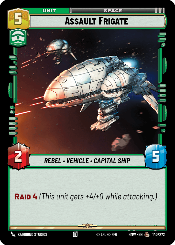 Assault Frigate #140/272 from Homeworlds