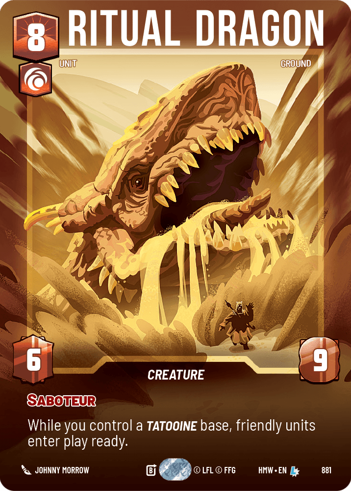 Ritual Dragon #881/272 from Homeworlds
