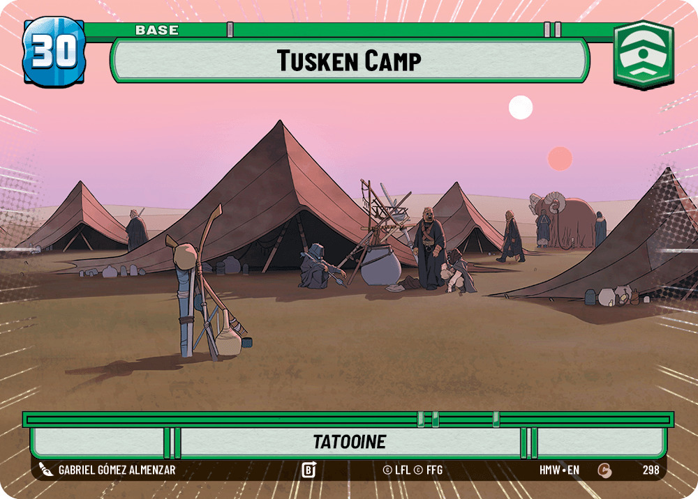 Tusken Camp — Tatooine #298/272 from Homeworlds