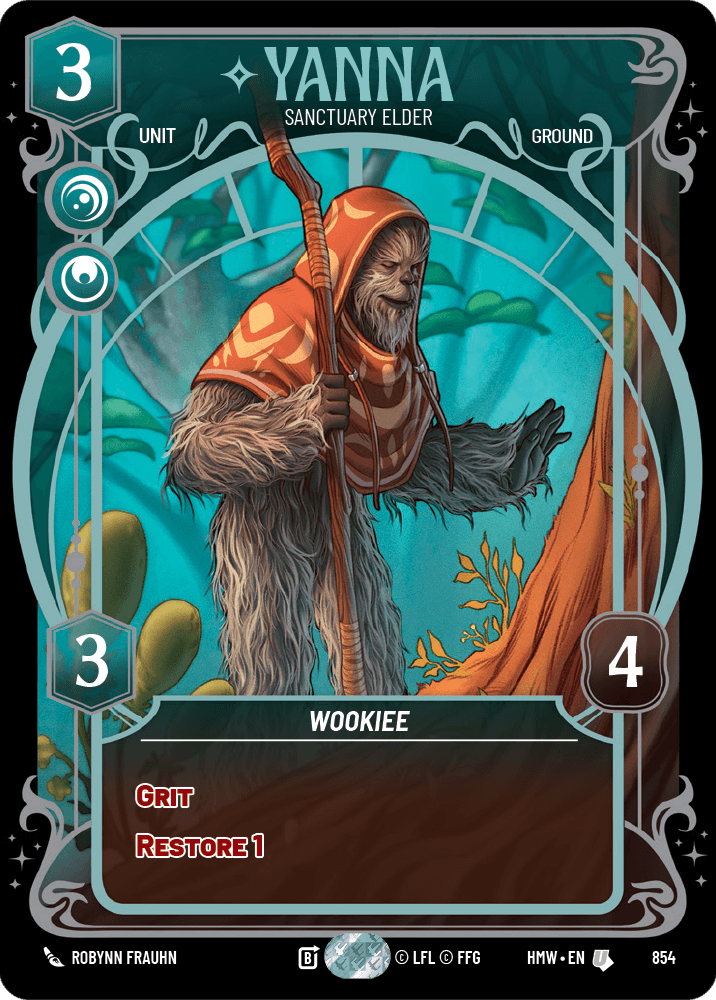 Yanna — Sanctuary Elder #854/272 from Homeworlds