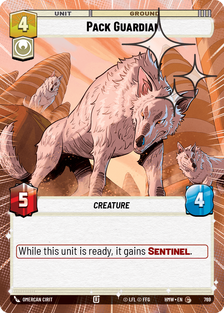 Pack Guardian #769/272 from Homeworlds