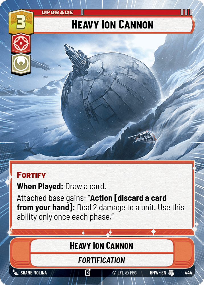 Heavy Ion Cannon #444/272 from Homeworlds
