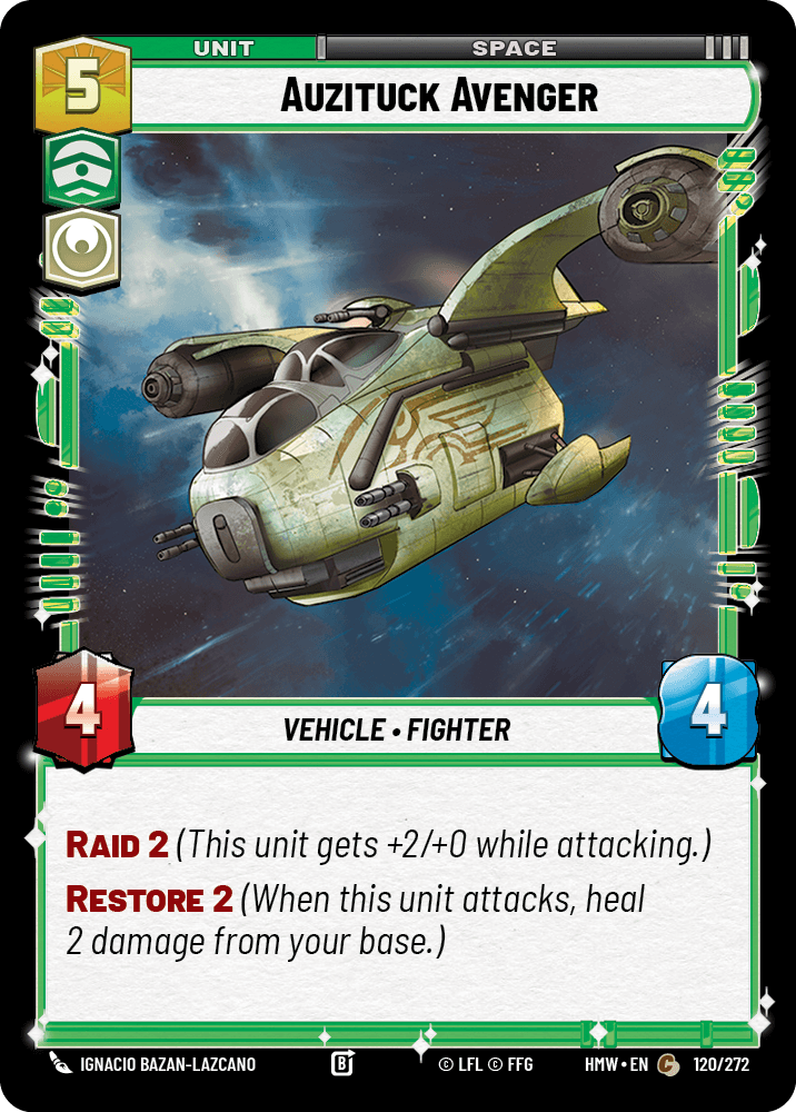Auzituck Avenger #120/272 from Homeworlds