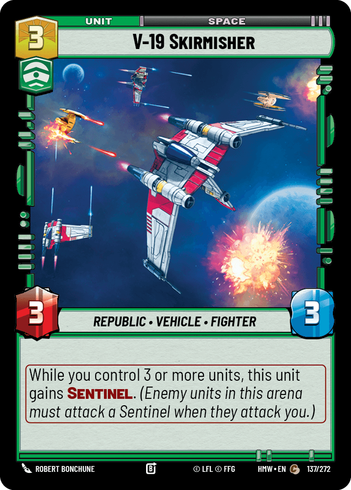 V-19 Skirmisher #137/272 from Homeworlds