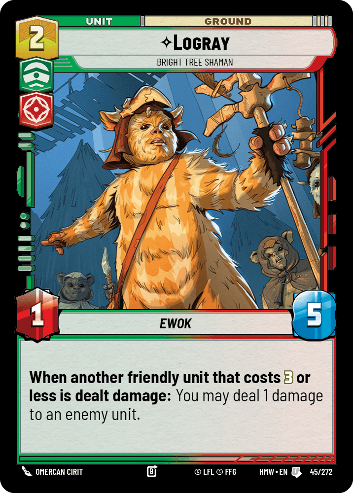 Logray — Bright Tree Shaman #045/272 from Homeworlds