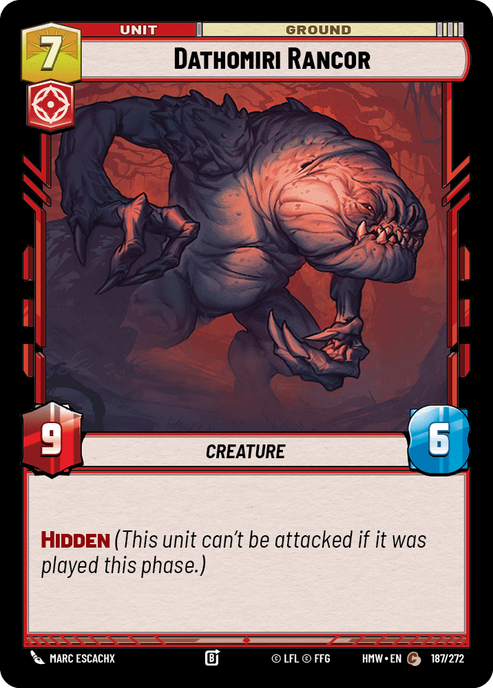 Dathomiri Rancor #187/272 from Homeworlds